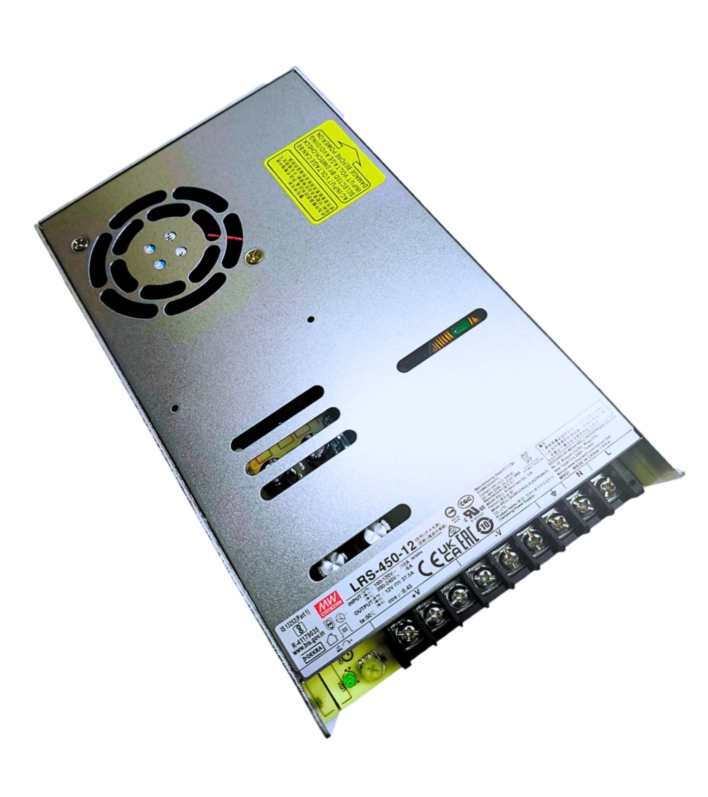 FUENTE MEAN WELL LRS-450-12 12V 37.5A