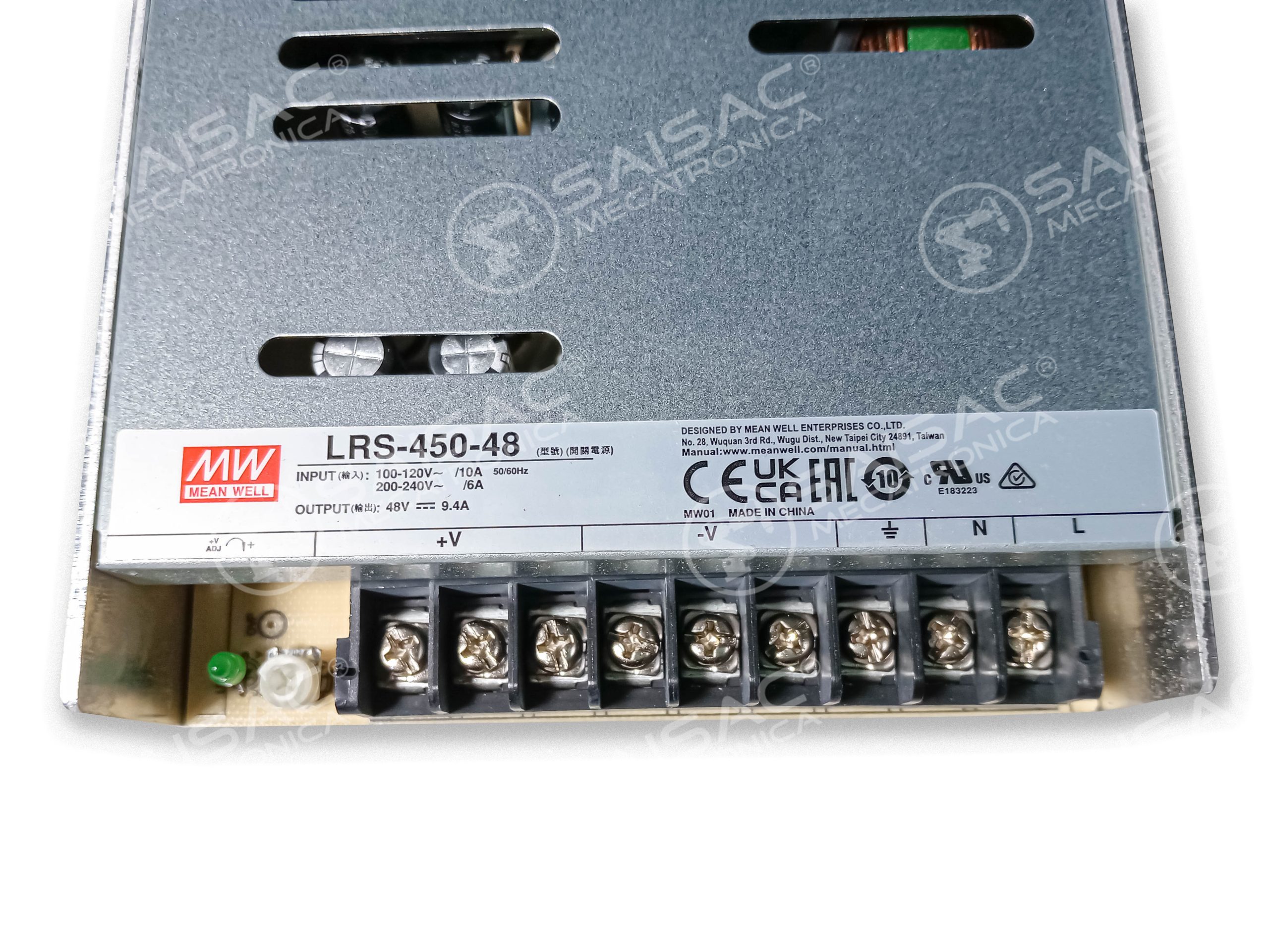 FUENTE MEAN WELL LRS-450-48 48V 9.4A