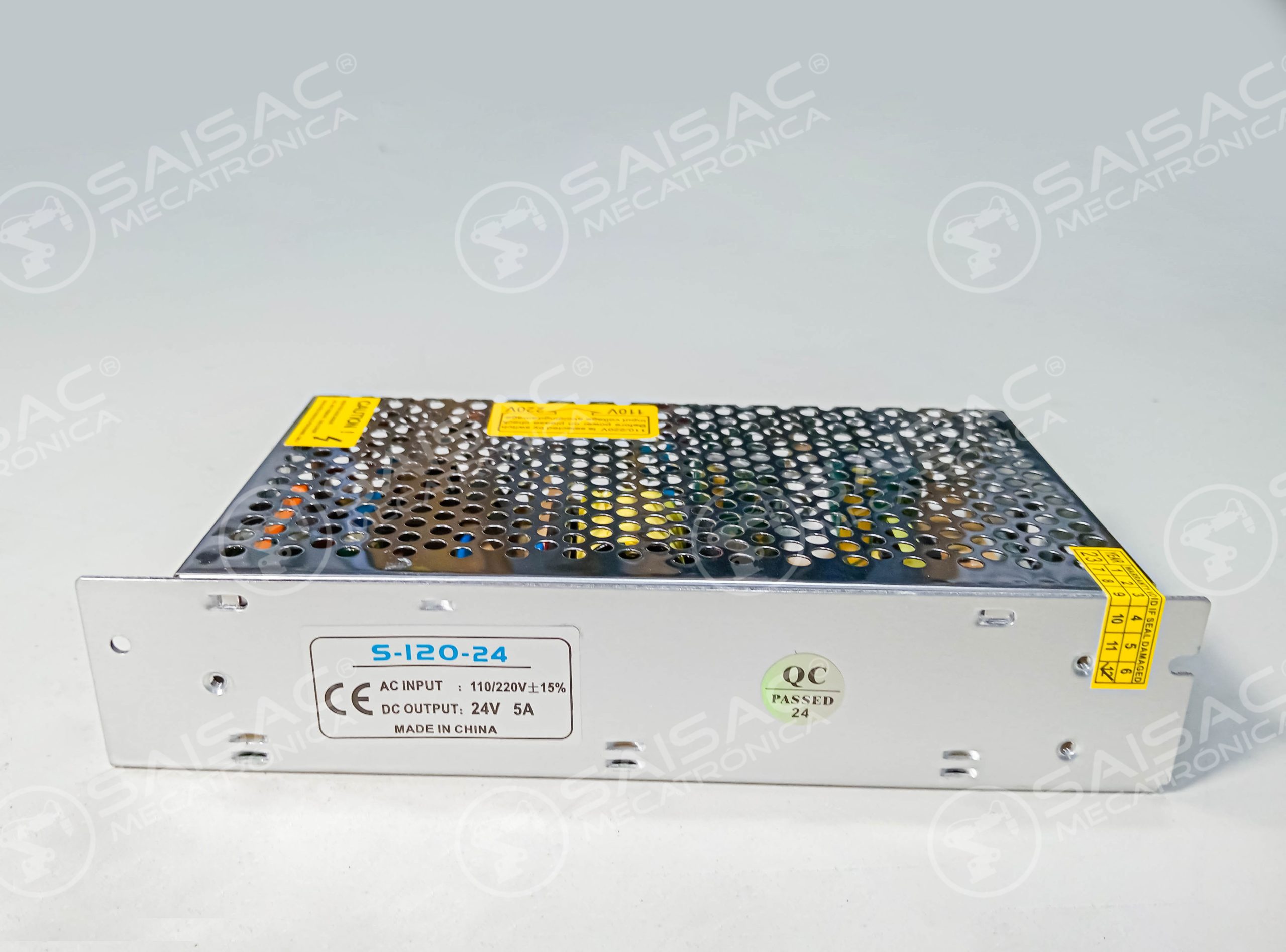 FUENTE DE ALIMENTACIÓN 24V 5A S-120-24