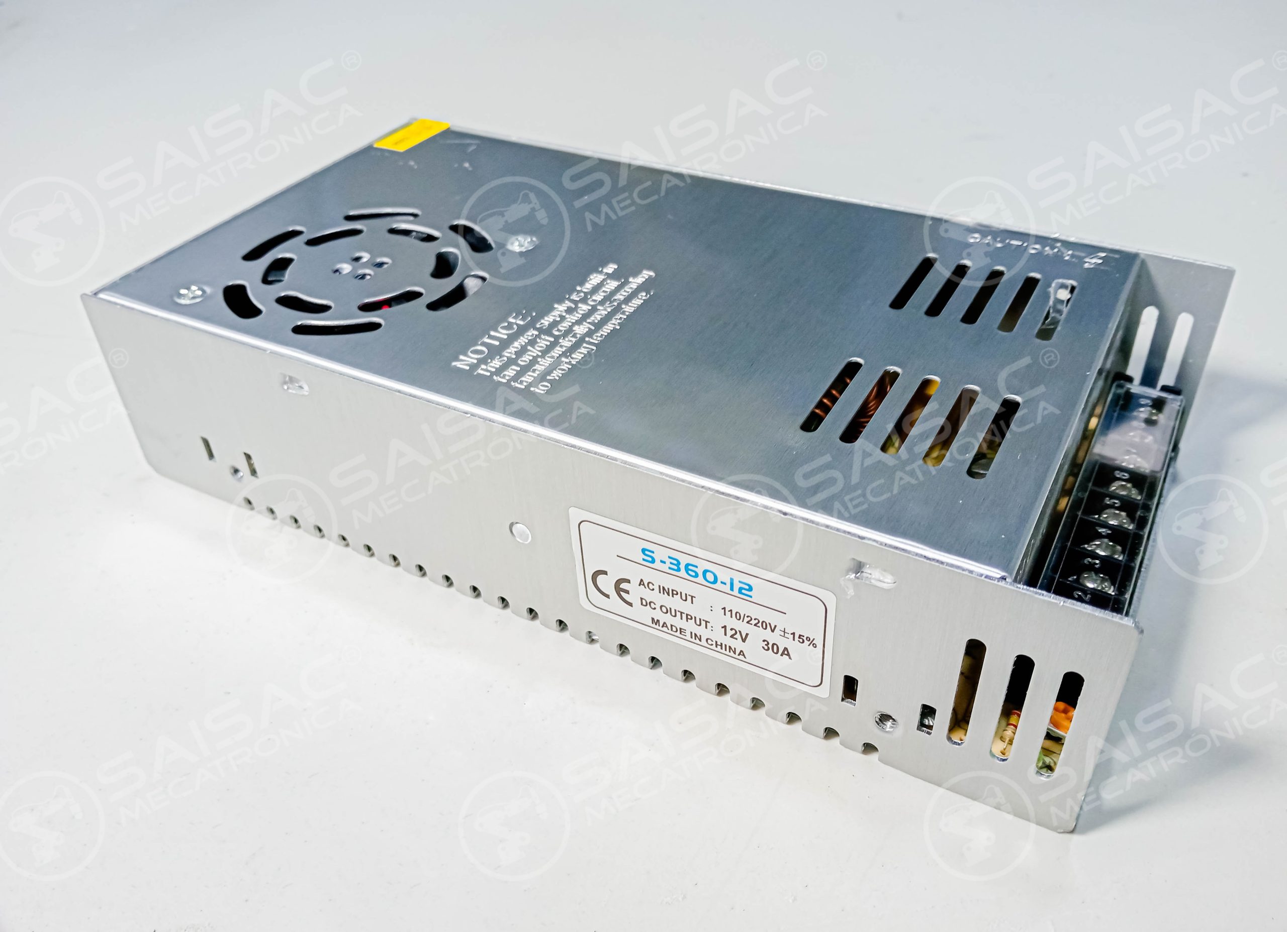 FUENTE DE ALIMENTACION 12V 30A S-360-12