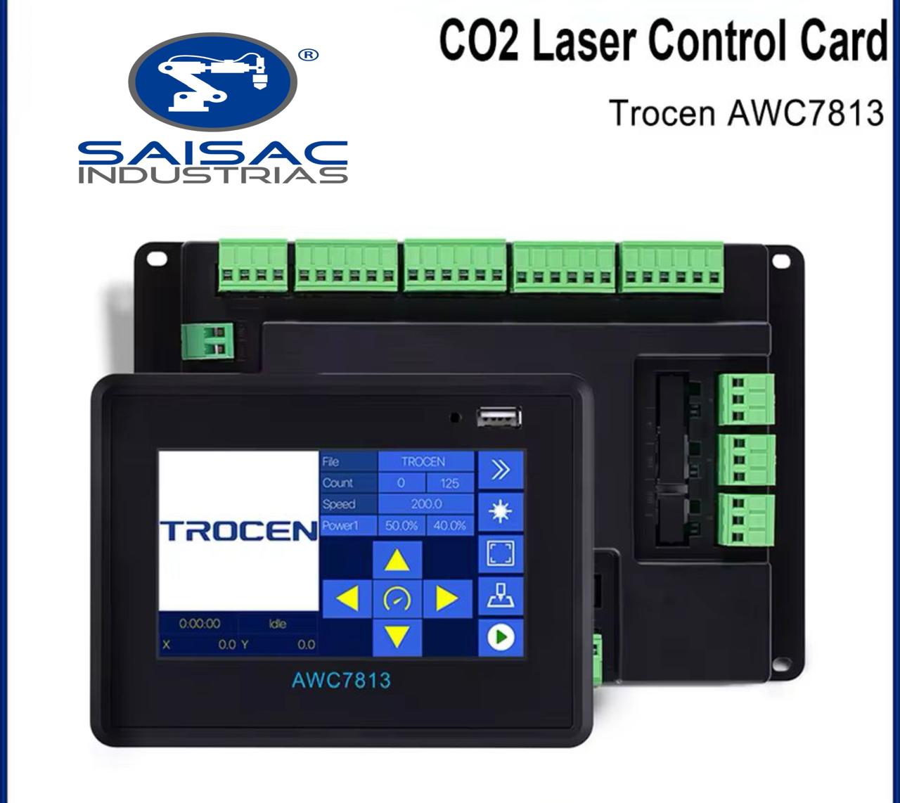 CONTROLADOR LASER TROCEN AWC 7813 + PANTALLA TACTIL TOCUH