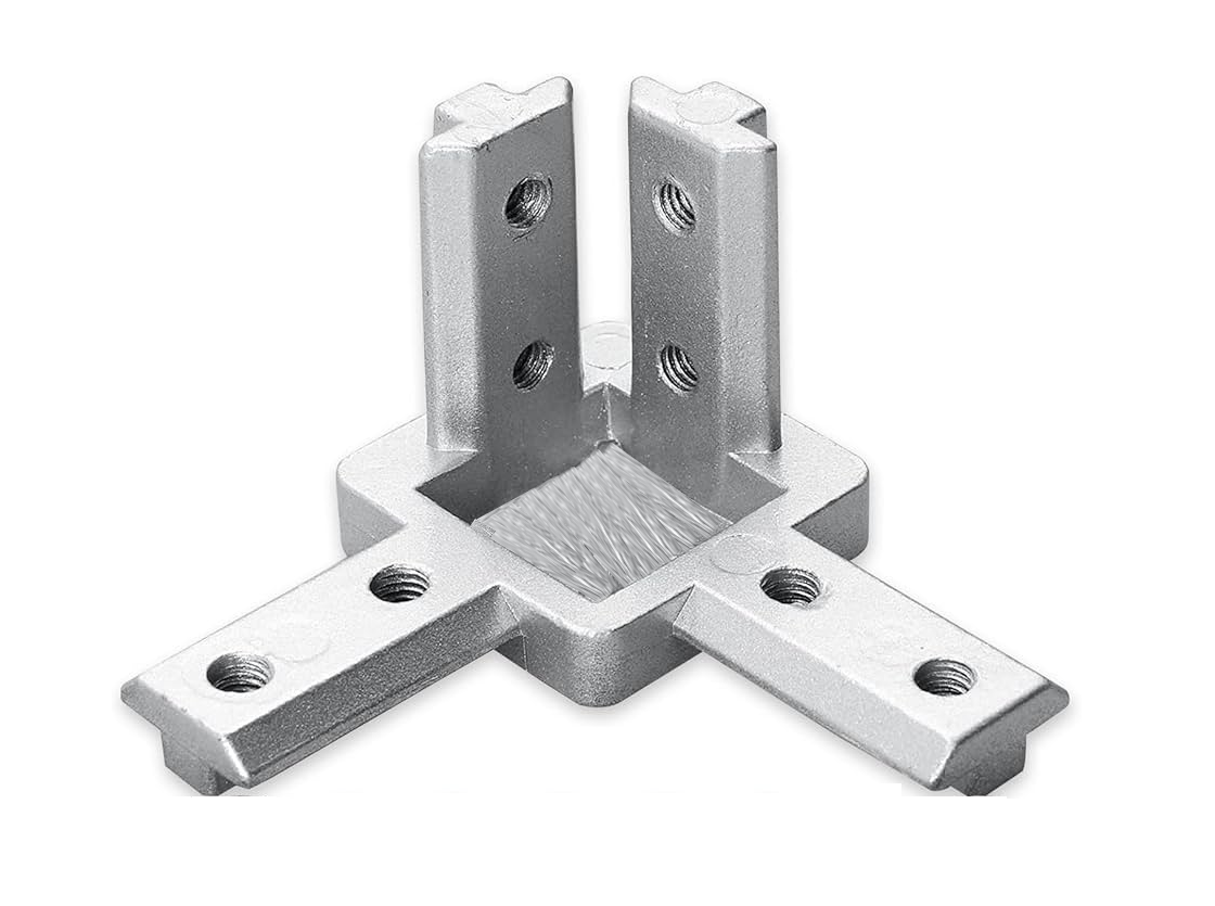 CONECTOR DE ESQUINA EN T PARA PERFIL 2020