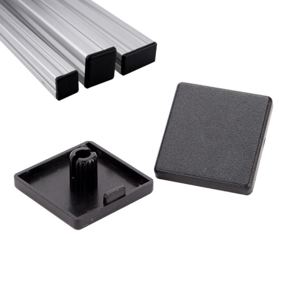 TAPA PLASTICA PARA PERFIL DE ALUMINIO 20X20X4.2MM