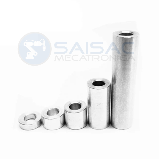 ESPACIADOR DE ALUMINO PARA TORNILLO M5