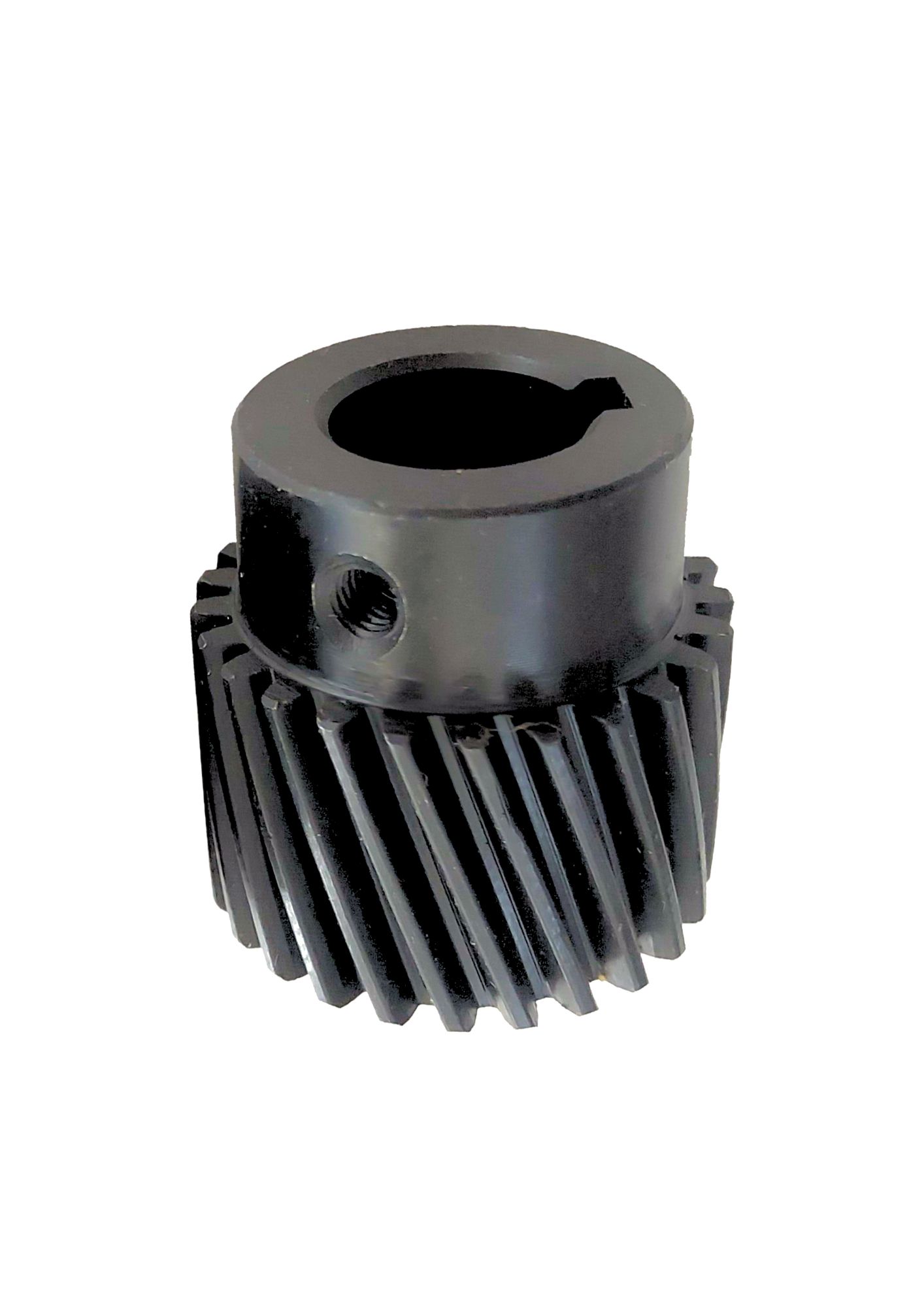PIÑON PARA CREMALLERA HELICOIDAL EJE 14MM-1.25MOD -20T