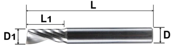 FRESA END MILL SP1F-D2.0-L08
