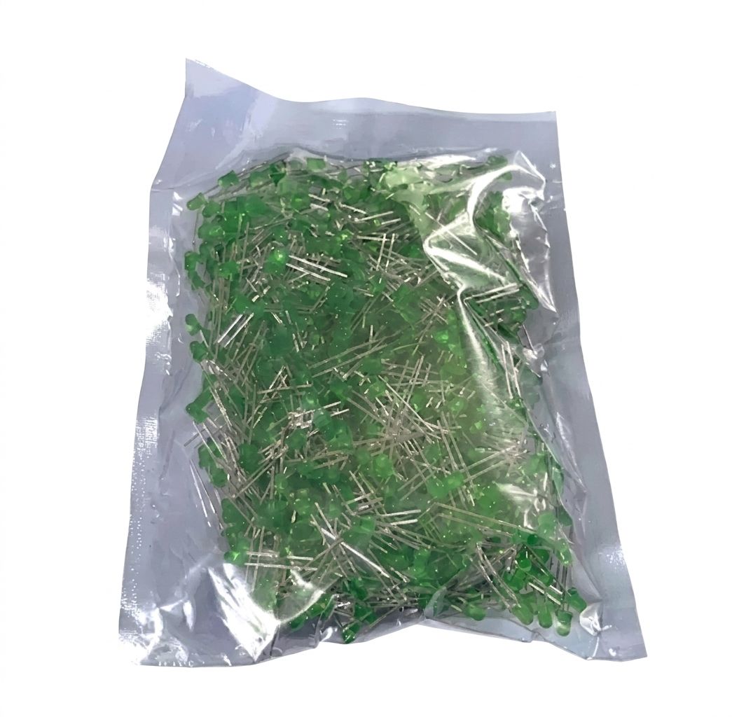 LED DIFUSO 3MM VERDE X MILLAR