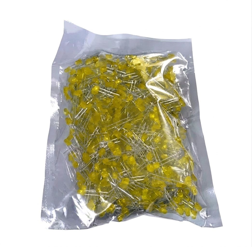 LED DIFUSO 3MM AMARILLO X MILLAR