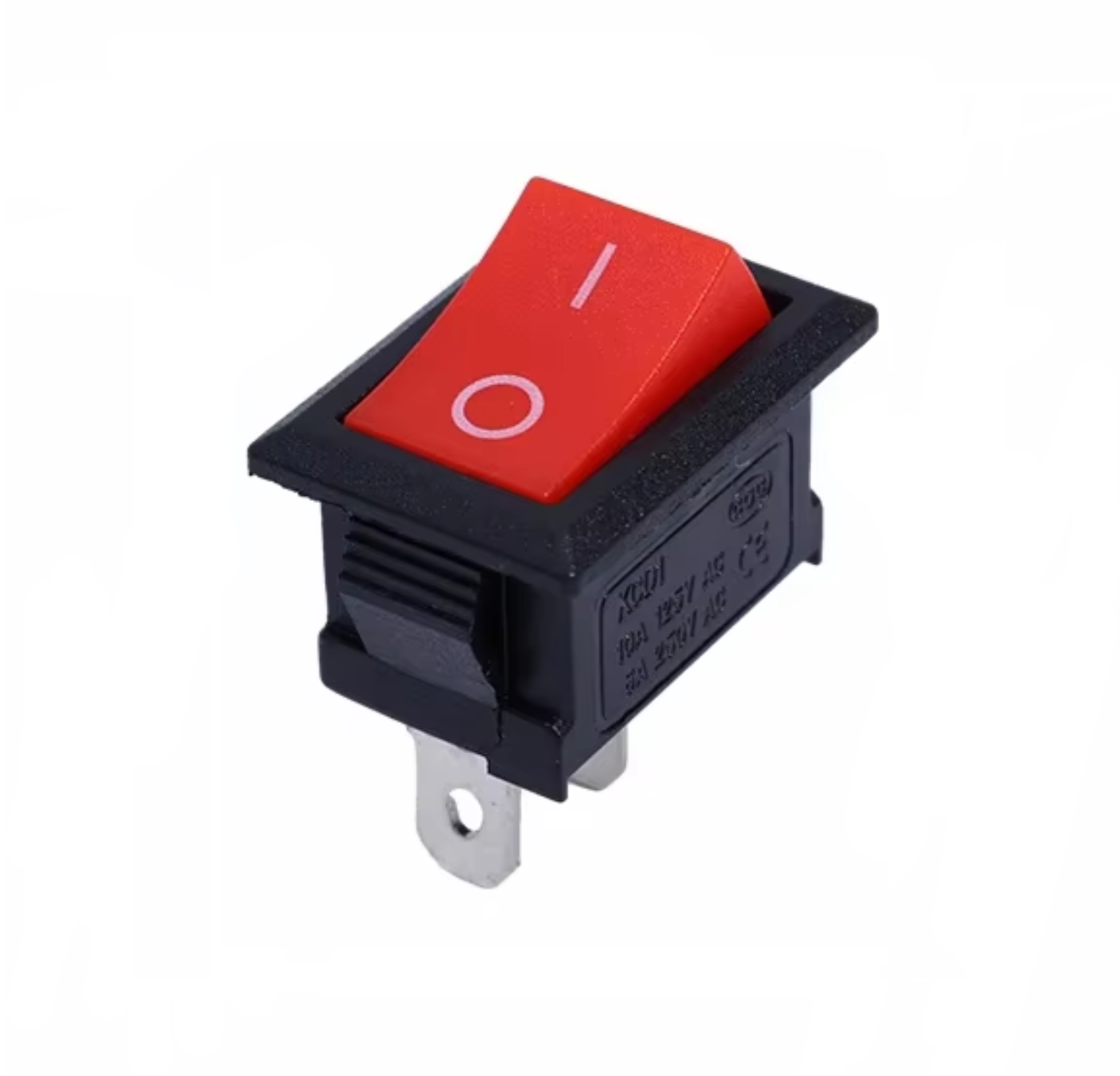 SWITCH TIPO ROCKER 2T ROJO