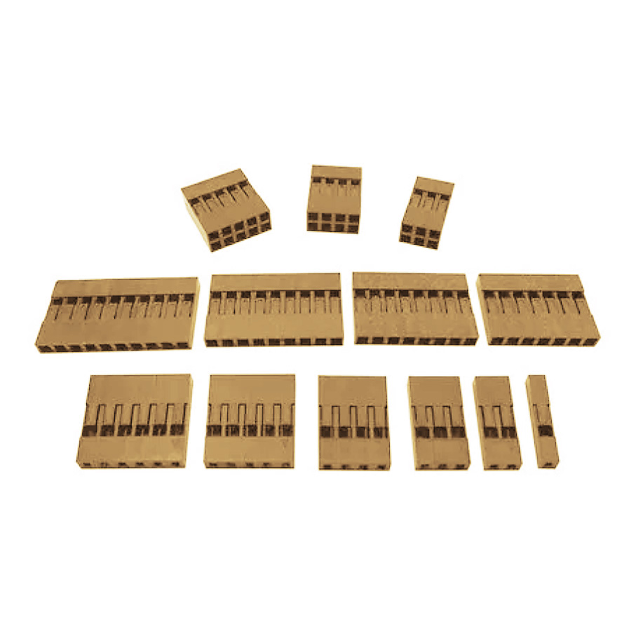 CONECTOR LINEAL MARRON