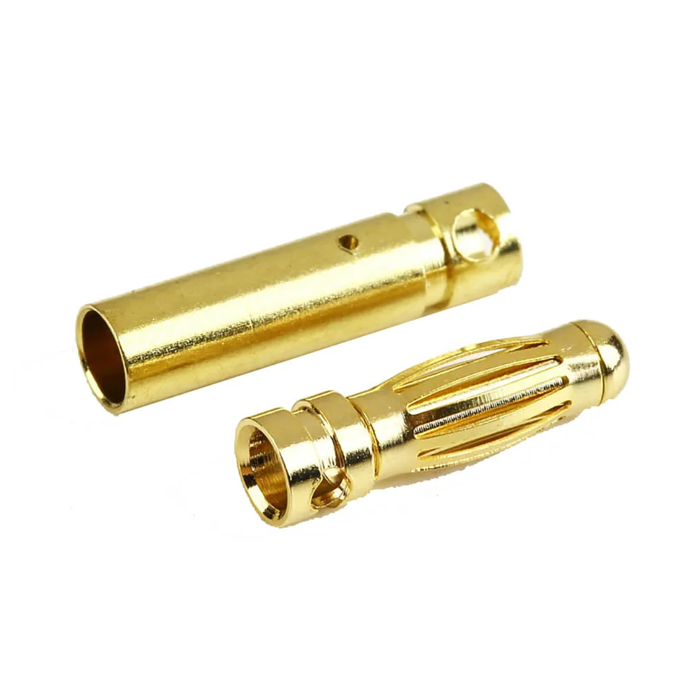 CONECTOR BALA ESC PAR MACHO HEMBRA 3.5MM