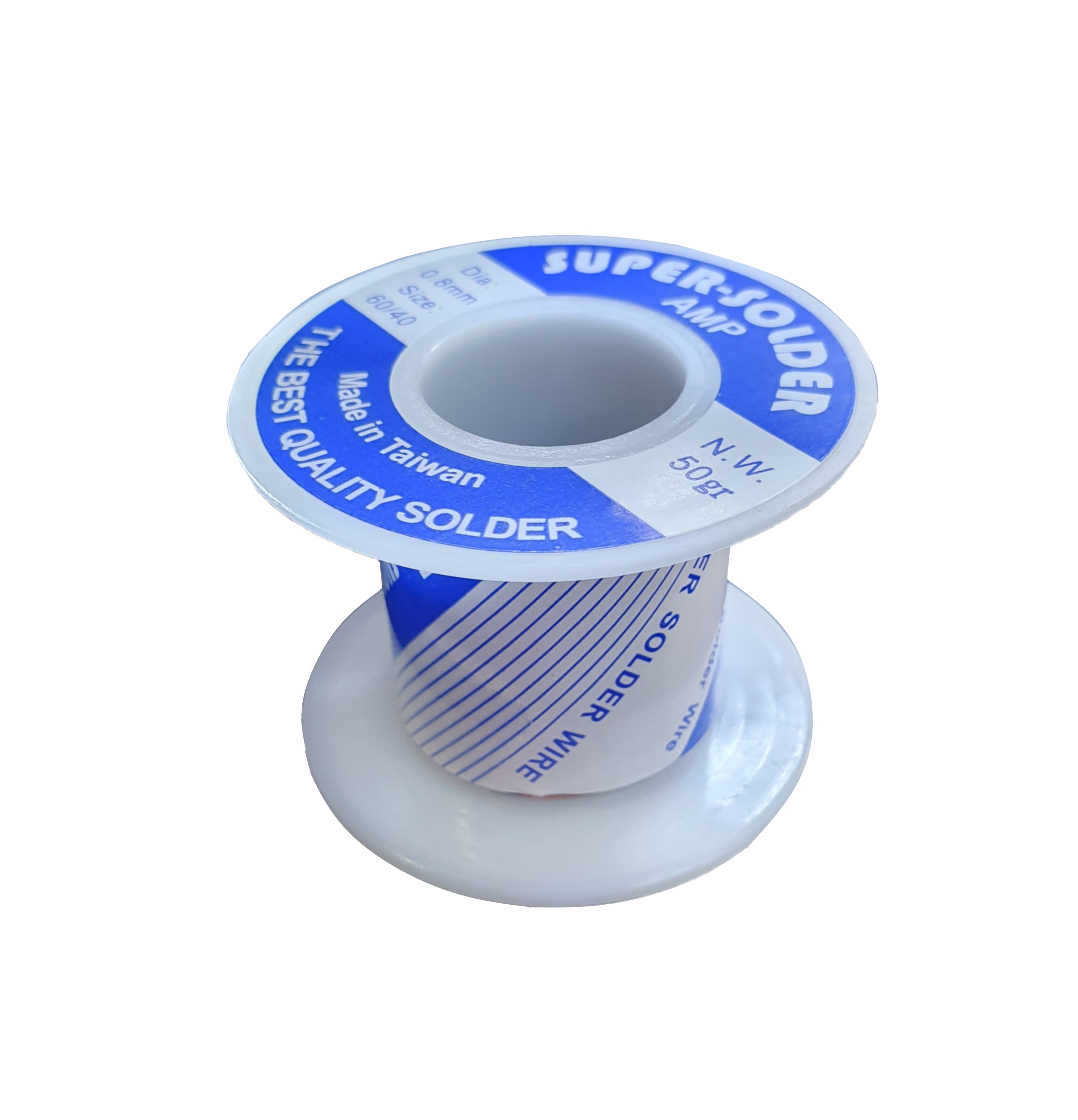 ESTAÑO SUPER SOLDER 0.8mm 50GR