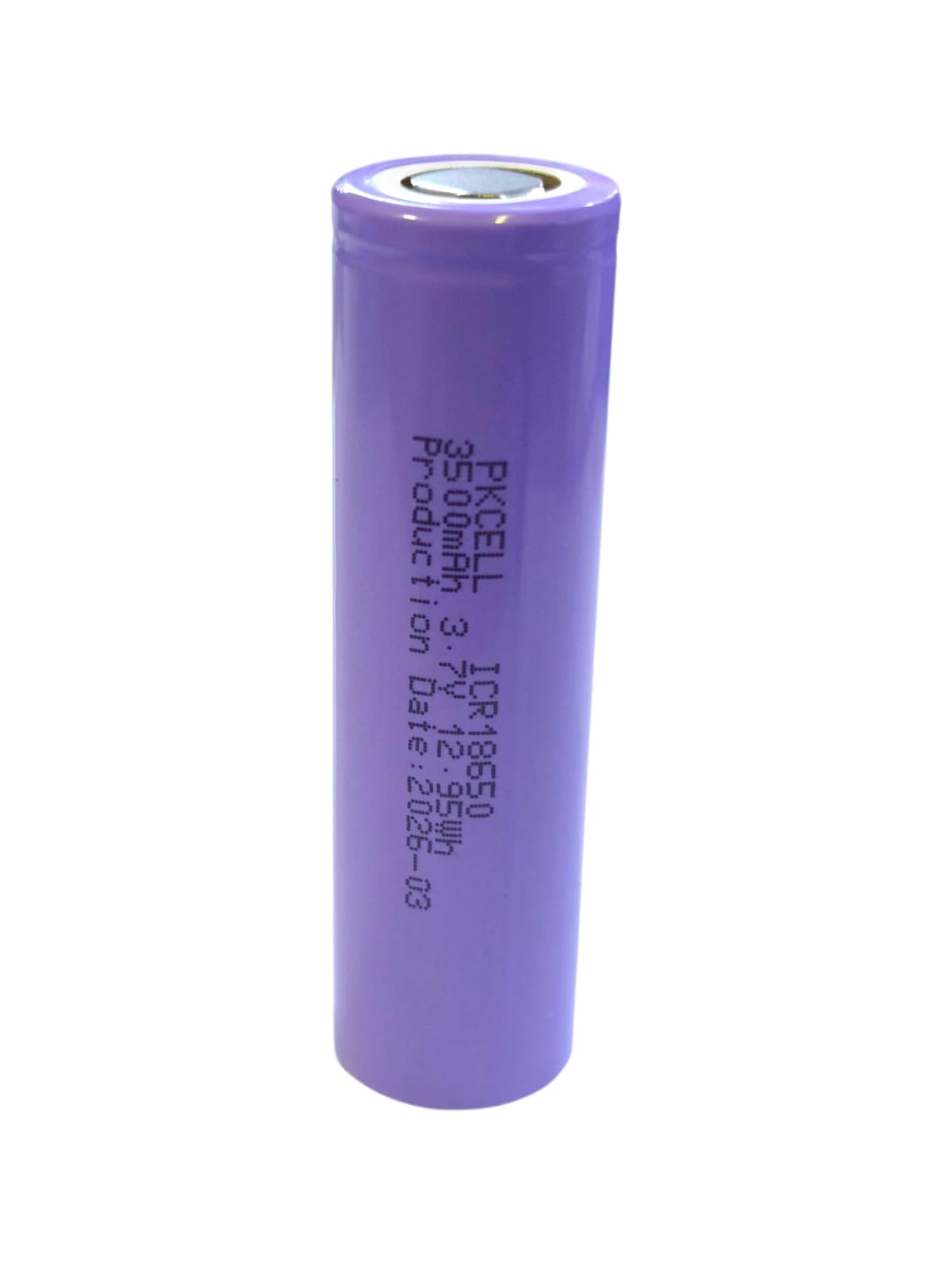 BATERIA RECARGABLE PKCELL ICR18650 3500mAh 3.7V FLAT TOP