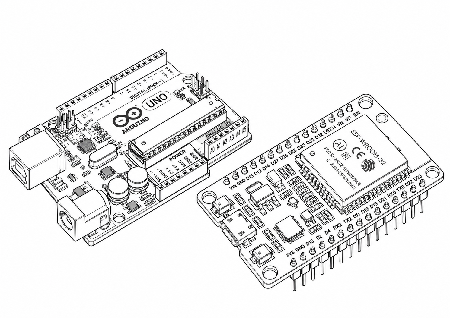 ARDUINOS-RASPBERRY-ESP-SHIELD