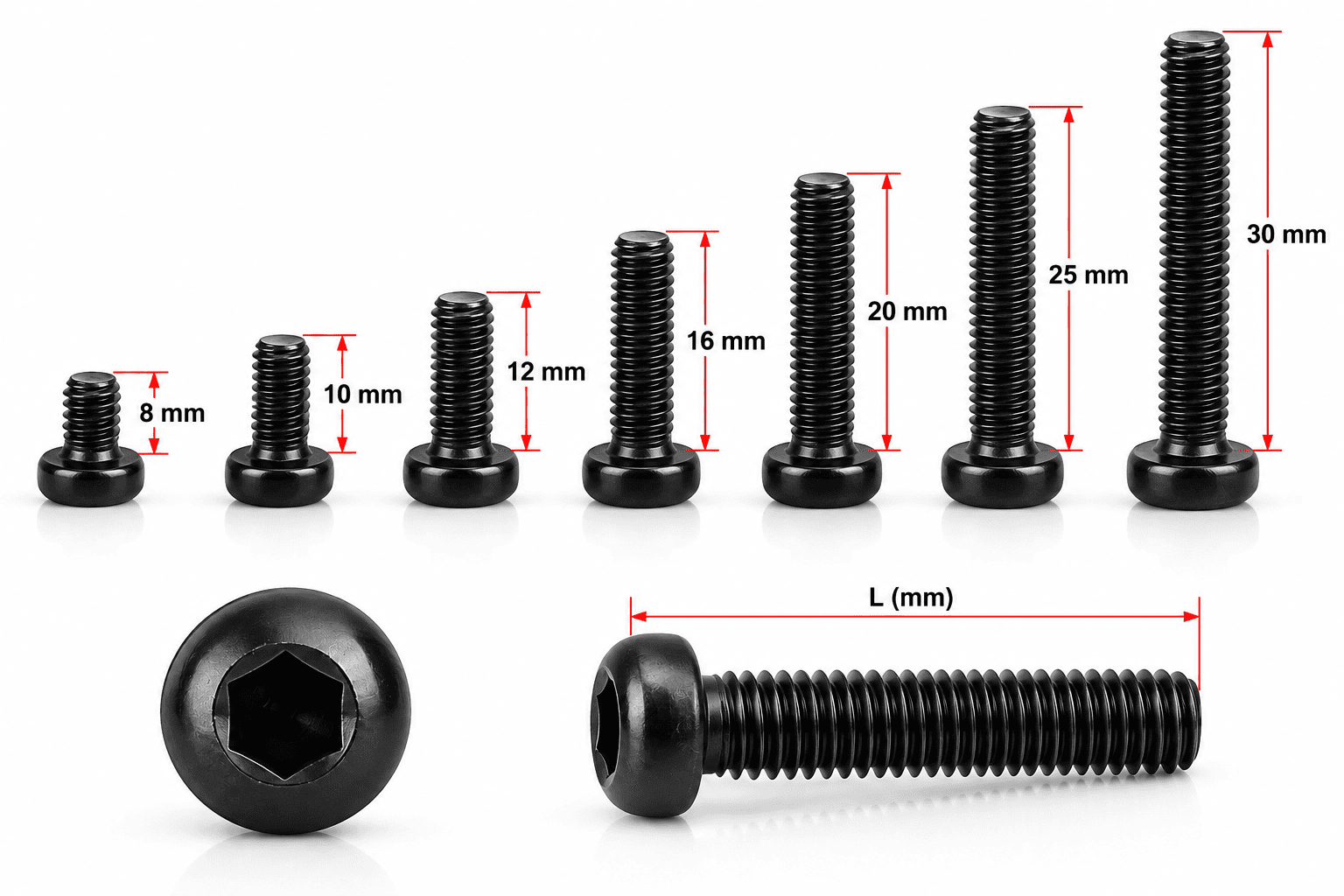 TORNILLO ALLEN CABEZA BOTON 