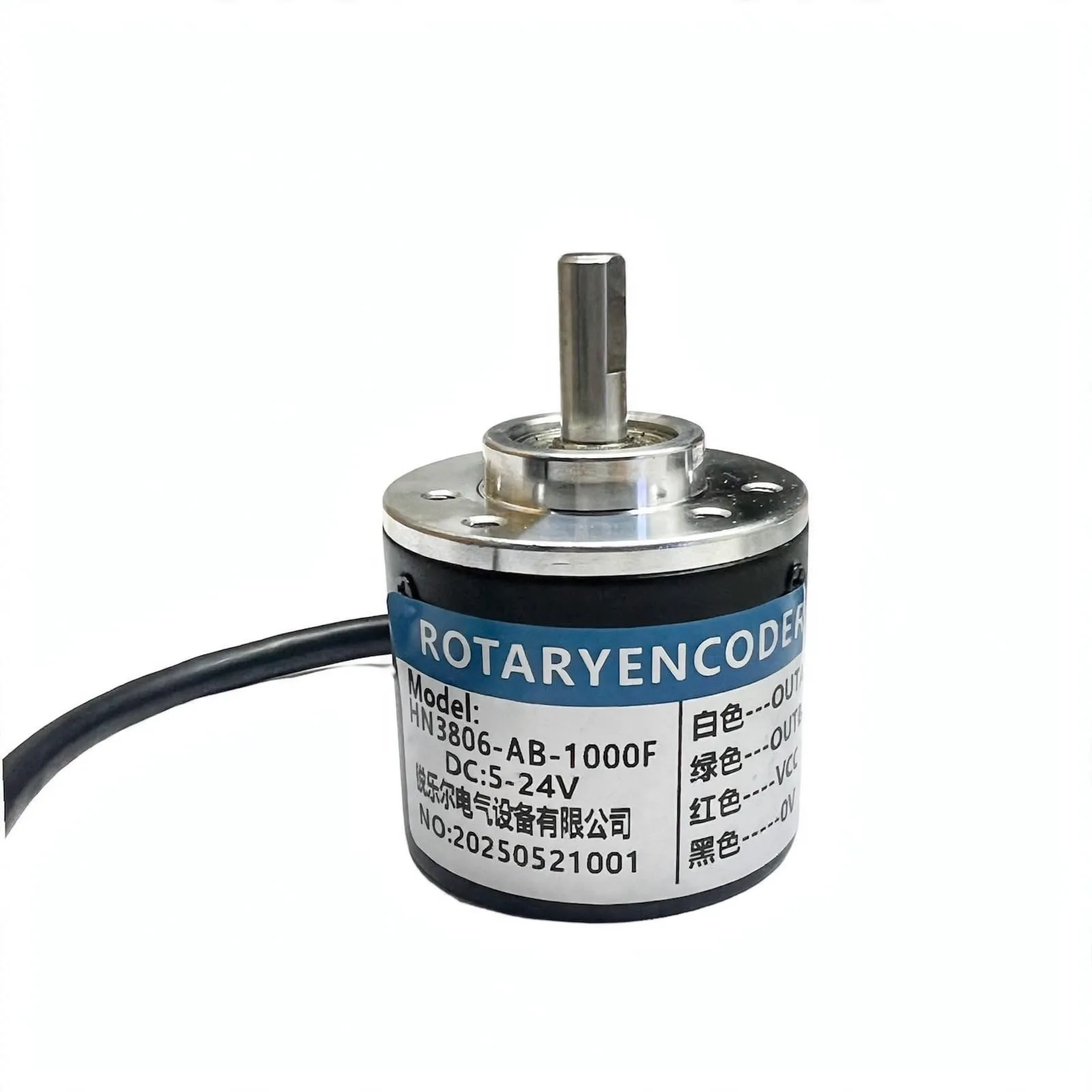 ENCODER ROTATORIO INCREMENTAL HN3806-AB-1000F DC 5V-24V