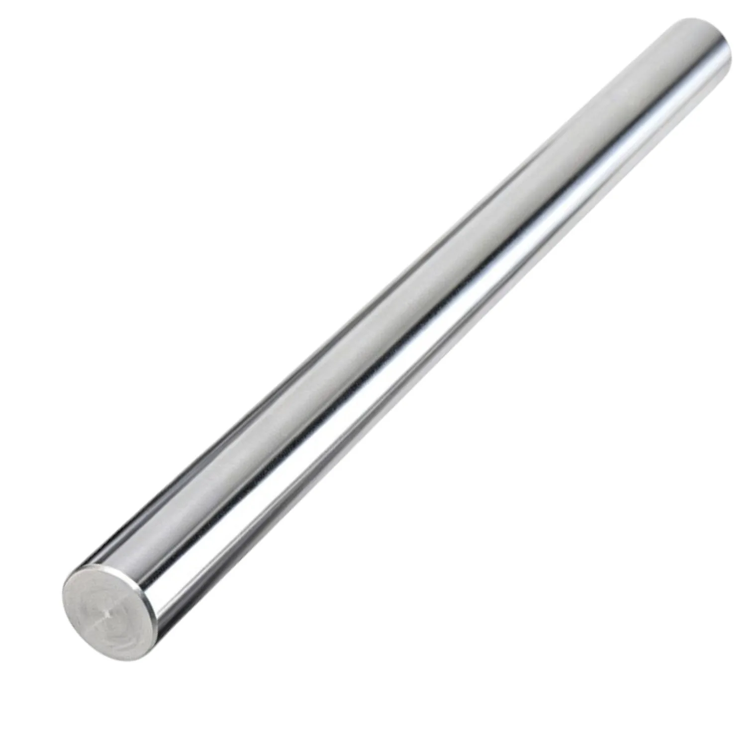 VARILLA LISA CROMADA 12mm x 40cm ACERO GRADO 45