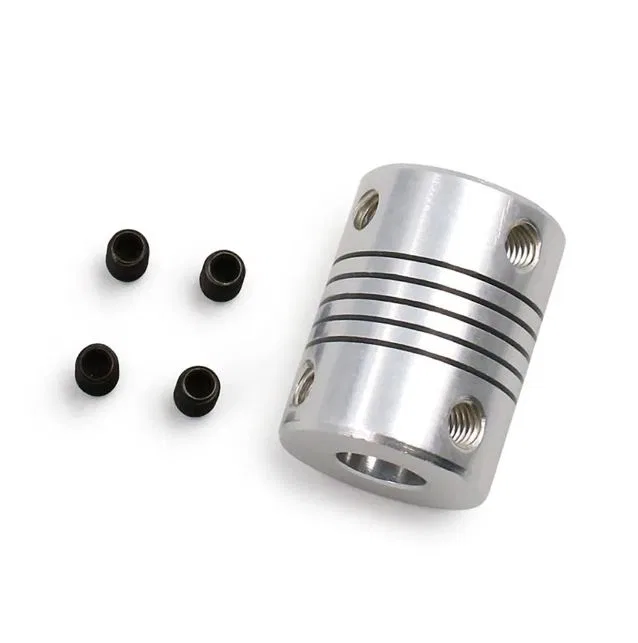 ACOPLE FLEXIBLE 6.35x10MM D20L25