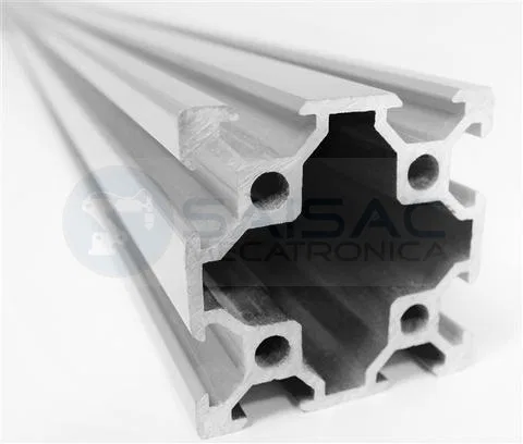 PERFIL DE ALUMINIO V-SLOT 40X40X3.2 METROS
